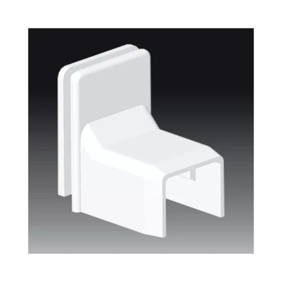 Kopos gallér bepattintható kábelcsatornához, műanyag, 15X12mm-es, fehér, 8819 HB Kopos gallér bepattintható kábelcsatornához, műanyag, 15X12mm-es, fehér, 8819 HB