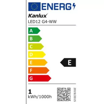   Kanlux LED12 SMD G4-WW 170lm meleg fényű 1,2W led izzó, 18502