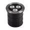 Kanlux taposólámpa ezüst TURRO LED 3X15W  45lm NW, 18983
