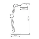Kanlux PIXA KT-40-B asztali lámpa, fekete Kanlux PIXA KT-40-B asztali lámpa, fekete