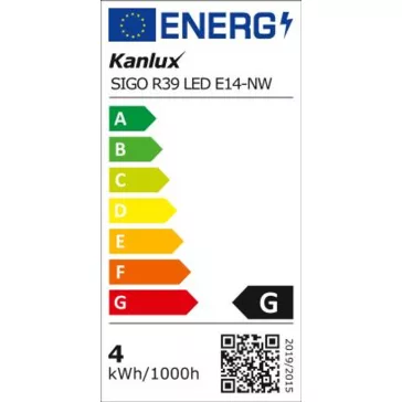   Kanlux 22734, SIGO R39 4,5-NW LED 320lm természetes fényű E14, R39-es, led izzó, 22734