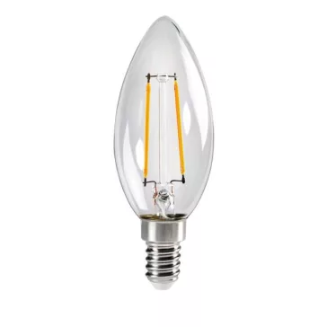   Kanlux 29617, XLED C35 2,5W-WW 250lm meleg fehér E14, filament, led izzó, 29617