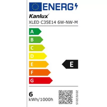   Kanlux 29623, XLED C35E14 6W-NW –M 810lm természetes fényű E14, filament, led izzó, 29623