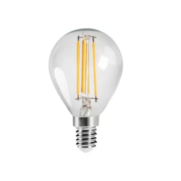   Kanlux 29624, XLED G45 E14 4,5W-WW 470lm meleg fehér E27, filament, led izzó, 29624