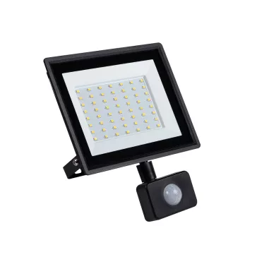   Kanlux GRUN NV mozgásérzékelős LED reflektor fekete 50W 4260lm 4000K IP65, 31400