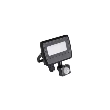   Kanlux ANTEM mozgásérzékelős LED reflektor fekete 10W 800lm 4000K IP44, 33205