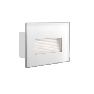   Kanlux Glasi Led Kültéri falba építhető lámpa 3W 140 lm 4000K fehér IP44, 33693