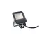 Kanlux IQ-LED FL mozgásérzékelős LED reflektor fekete 10W 1200lm 4000K IP44, 33885