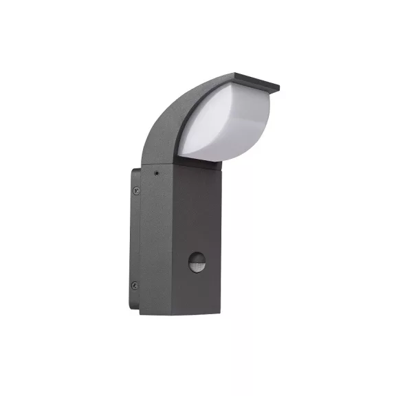 Kanlux ABETE LED EL 20 SE-GR mozgásérzékelős kültéri fali lámpa grafit, 36573 Kanlux ABETE LED EL 20 SE-GR mozgásérzékelős kültéri fali lámpa grafit, 36573
