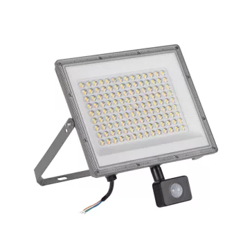 Kanlux ACETE CCT mozgásérzékelős LED reflektor szürke 100W 8500/10800/9700lm 3000/4000/6500K IP