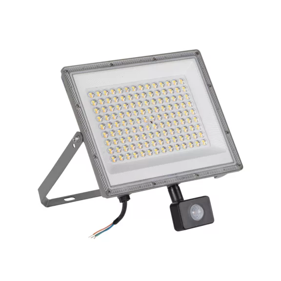 Kanlux ACETE CCT mozgásérzékelős LED reflektor szürke 100W 8500/10800/9700lm 3000/4000/6500K IP Kanlux ACETE CCT mozgásérzékelős LED reflektor szürke 100W 8500/10800/9700lm 3000/4000/6500K IP