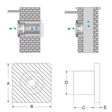 Kanlux elszívó ventilátor, időkapcsolós, ZEFIR 100T