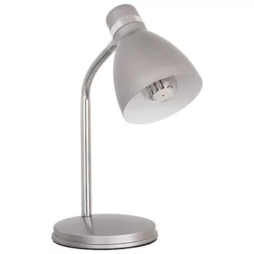   Kanlux ZARA HR-40-SR E14-es 40W gégecsöves asztali lámpa, ezüst