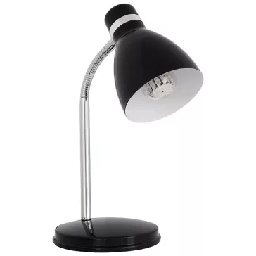   Kanlux ZARA HR-40-B E14-es 40W gégecsöves asztali lámpa, fekete