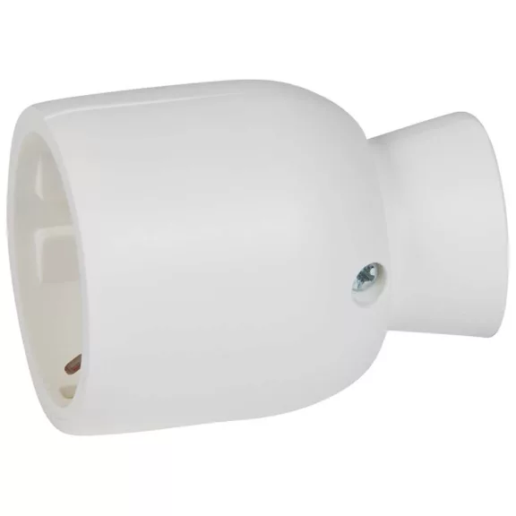 Legrand lengő aljzat, 2P+F, földelt, hátsó bekötésű, műanyag, fehér, 50317 Legrand lengő aljzat, 2P+F, földelt, hátsó bekötésű, műanyag, fehér, 50317