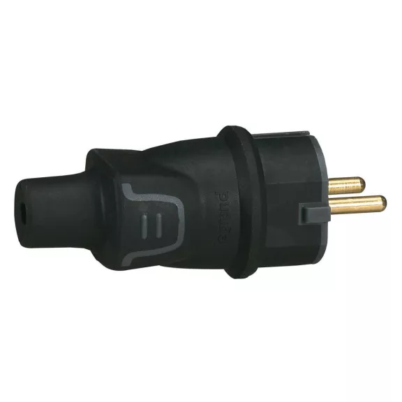 Legrand Dugvilla, gumi, földelt, hátsó bekötésű, IP44, 50342 Legrand Dugvilla, gumi, földelt, hátsó bekötésű, IP44, 50342