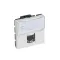 Legrand Program Mosaic LCS2 RJ45 aljzat Cat 6 UTP, 2 modul, fehér, 76564