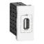 Legrand Program Mosaic USB töltő aljzat, 750 mA, 1 modulos, fehér, 77591