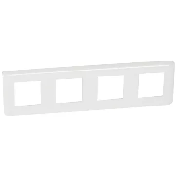 Legrand Program Mosaic keret 4x2mod, fehér, 078808L