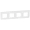 Legrand Program Mosaic keret 4x2mod, fehér, 078808L
