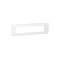 Legrand Program Mosaic keret 1x10mod, fehér, 078810L