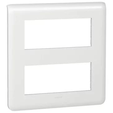   Legrand Program Mosaic keret 2x5mod, vízszintes, fehér, 078830L