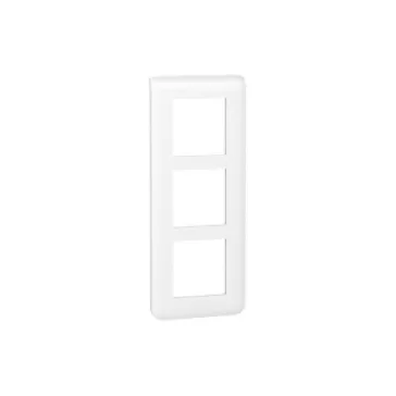   Legrand Program Mosaic keret régi 57 mm-es soroláshoz, 3x2mod, függőleges, fehér, 078856L