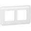 Legrand Program Mosaic keret régi 57 mm-es soroláshoz, 2x2mod, vízszintes, fehér, 078864L