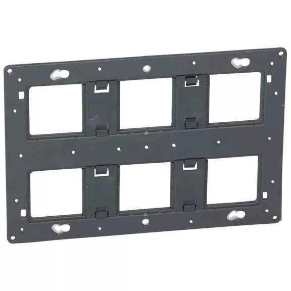 Legrand Céliane / Program Mosaic rögzítőperem 2x3x2mod, 80266 Legrand Céliane / Program Mosaic rögzítőperem 2x3x2mod, 80266