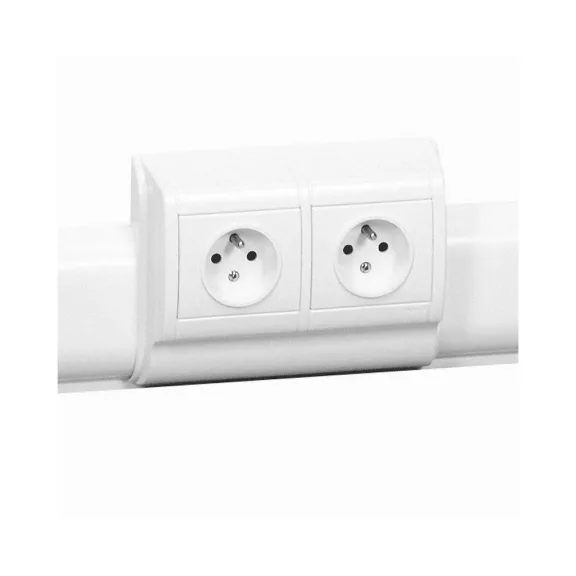 Legrand DLP Ø60 szerelvénykeret 2, 80/120x20 mini kábelcsatornára, 31693 Legrand DLP Ø60 szerelvénykeret 2, 80/120x20 mini kábelcsatornára, 31693