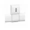 Legrand DLP Ø60 szerelvénykeret, 80/120x20 mini kábelcsatornához, 31697