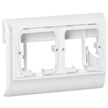   Legrand DLP Ø60 szerelvénykeret 2, 80/120x20 mini kábelcsatornához, 31698