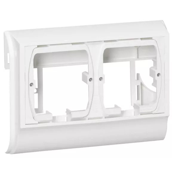 Legrand DLP Ø60 szerelvénykeret 2, 80/120x20 mini kábelcsatornához, 31698 Legrand DLP Ø60 szerelvénykeret 2, 80/120x20 mini kábelcsatornához, 31698