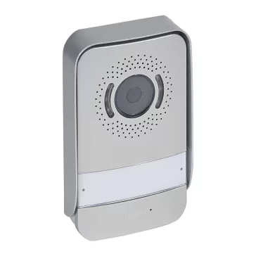   Legrand kaputelefon kültéri videó egység, 2 vezetékes, színes, 1 v. 2 nyomógomb, 369339