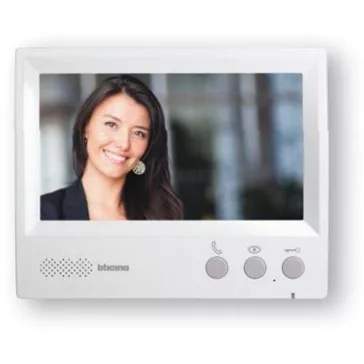   Legrand videó kaputelefon beltéri egység, 4-vezetékes, színes 7"-os, kihangosított, 369585
