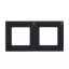 Legrand Niloé kettes keret, onyx fekete, 397052