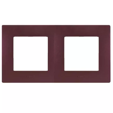 Legrand Niloé kettes keret, padlizsán lila, 397082