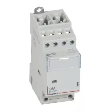 Legrand CX3 moduláris kontaktor 25A 24V 2Z+2NY, 412509
