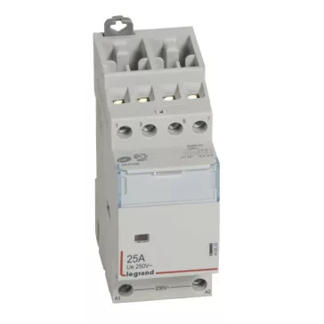 Legrand CX3 moduláris kontaktor 25A 230V 2Z+2Ny, 412533