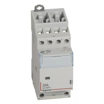 Legrand CX3 moduláris kontaktor 25A 230V 4Ny, 412536
