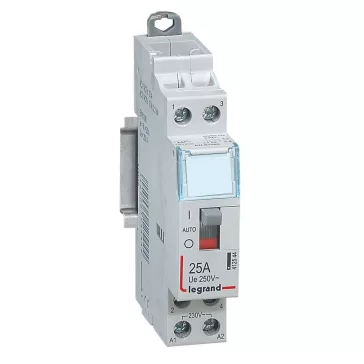   Legrand CX3 moduláris kontaktor 25A 230V 2Z - karral, 412544