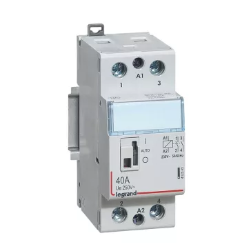   Legrand CX3 moduláris kontaktor 40A 230V 2Z - karral, 412545