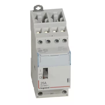   Legrand CX3 moduláris kontaktor 25A 230V 4Z - karral, 412551
