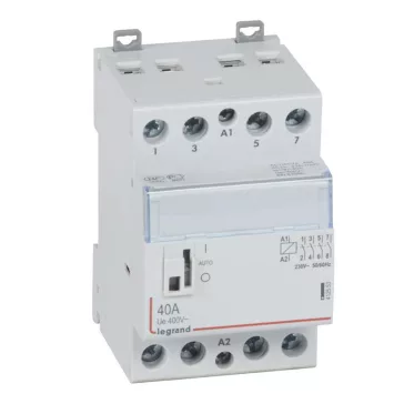   Legrand CX3 moduláris kontaktor 40A 230V 4Z - karral, 412553