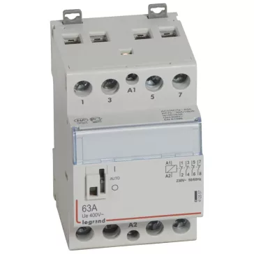   Legrand CX3 moduláris kontaktor 63A 230V 4Ny - karral, 412557