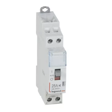   Legrand CX3 moduláris kontaktor 25A 230V 2Z halk - karral, 412558