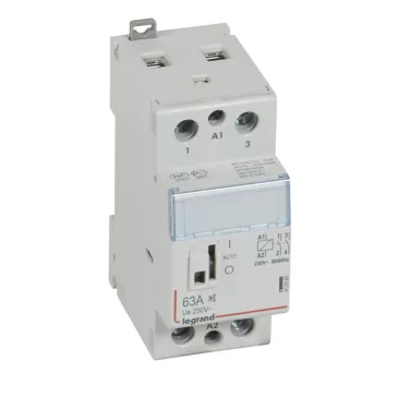   Legrand CX3 moduláris kontaktor 63A 230V 2Z halk - karral, 412560