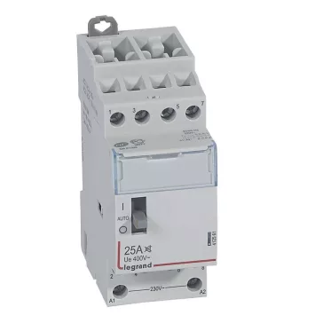   Legrand CX3 moduláris kontaktor 25A 230V 4Z halk - karral, 412561