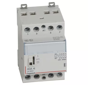   Legrand CX3 moduláris kontaktor 40A 230V 4Z halk - karral, 412562