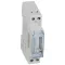 Legrand MicroRex QW11 mechanikus kapcsolóóra, heti, működési tartalékkal, függőleges előlappal,